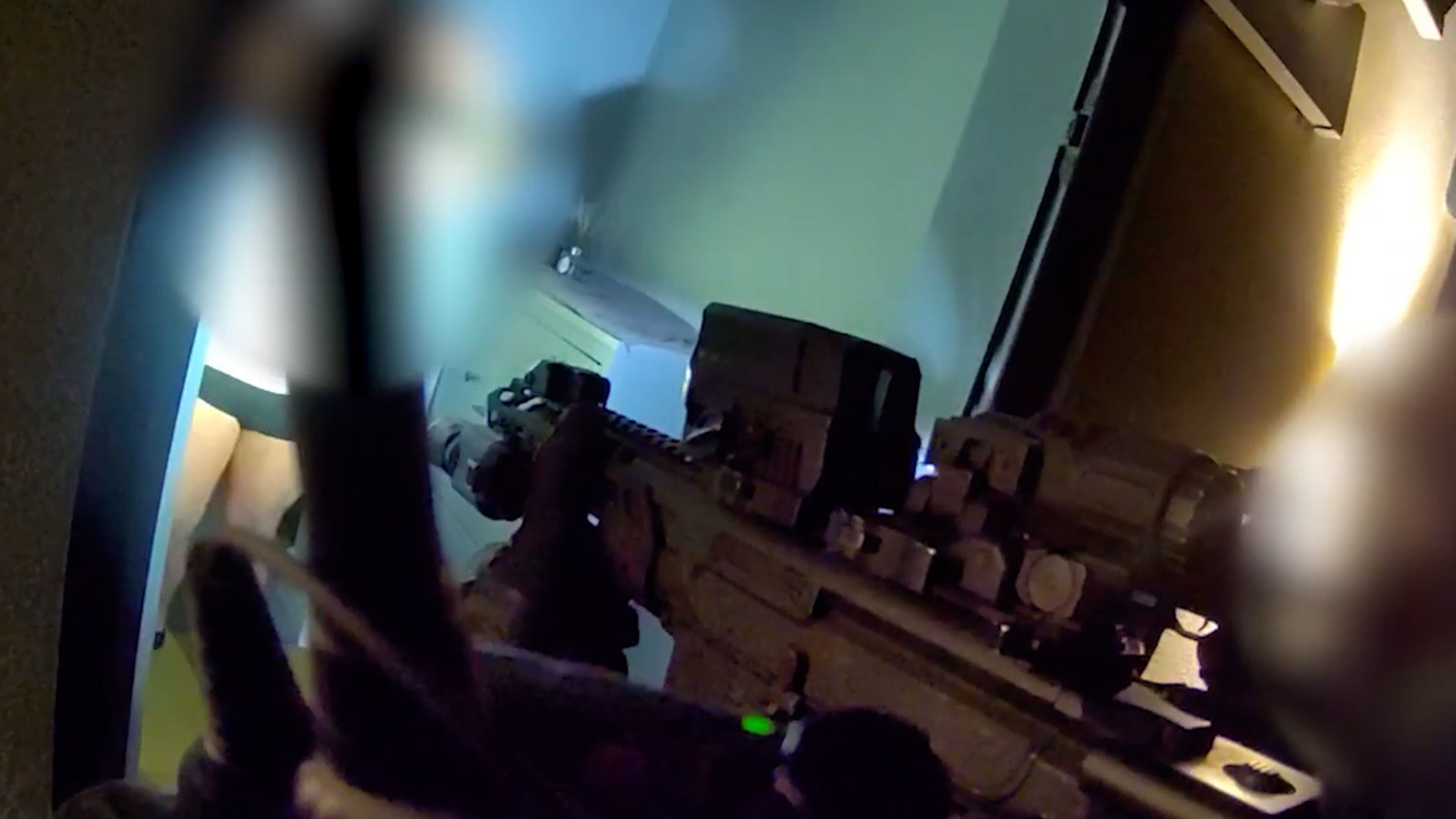 Dramatic Call of Duty-style body cam shows armed cops arrest suspected ...