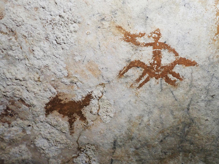 Hand stencil made almost 68,000 years ago is the oldest cave art ever found