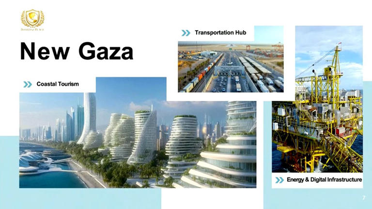 Donald Trump's vision for Gaza unveiled in plans