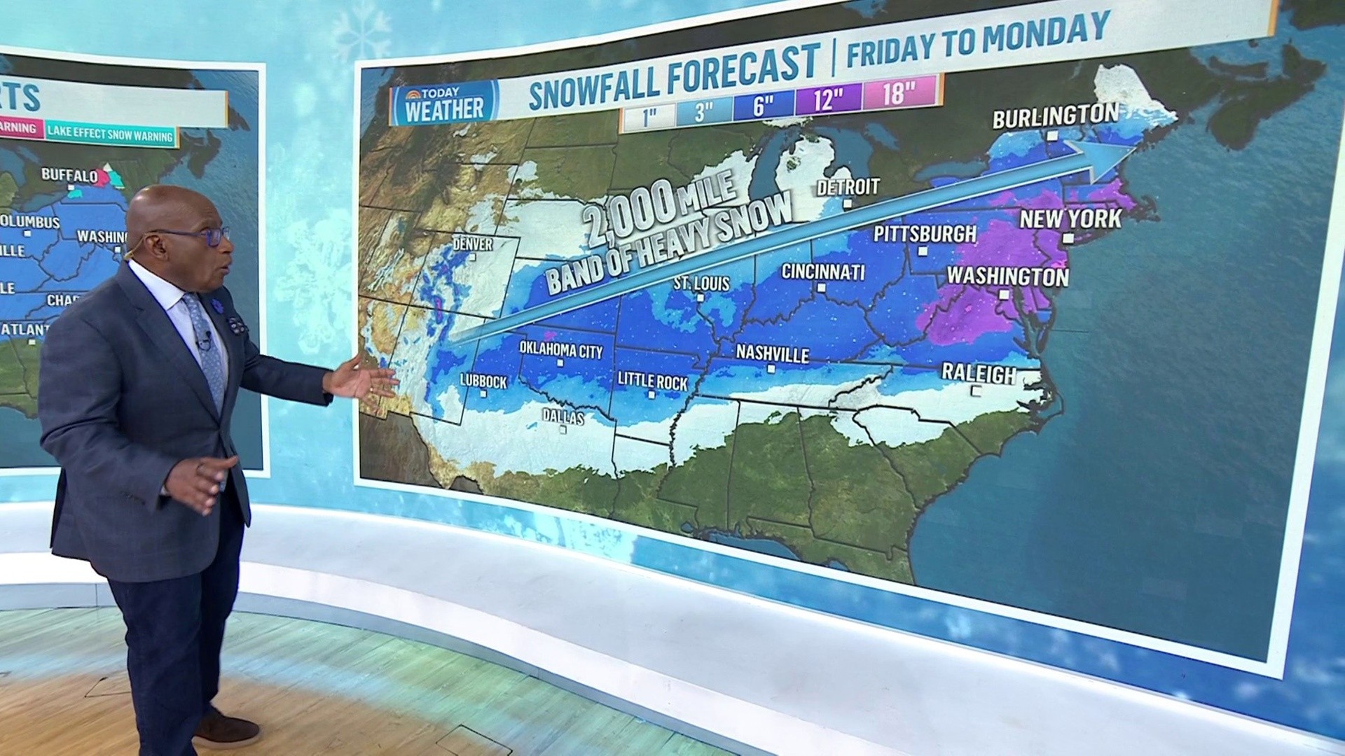 Winter storm set to bring heavy snow and brutal cold across US