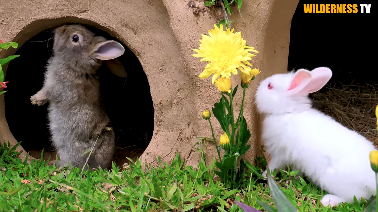 The rabbit was waiting to be served when we stepped in