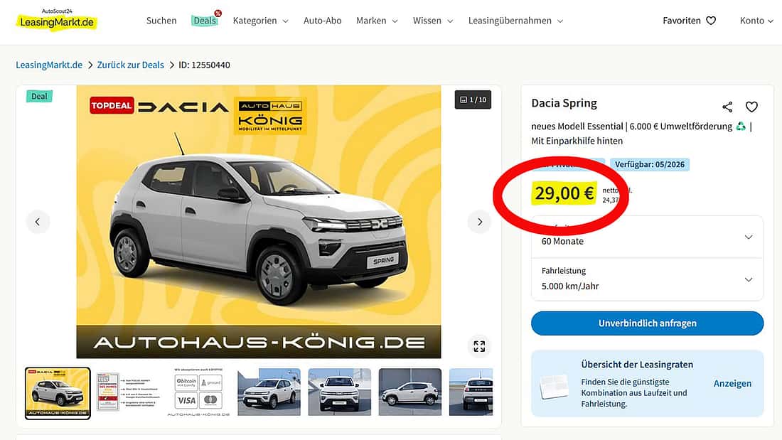 Schone Gunstiges E Auto Leasing Ebenbild