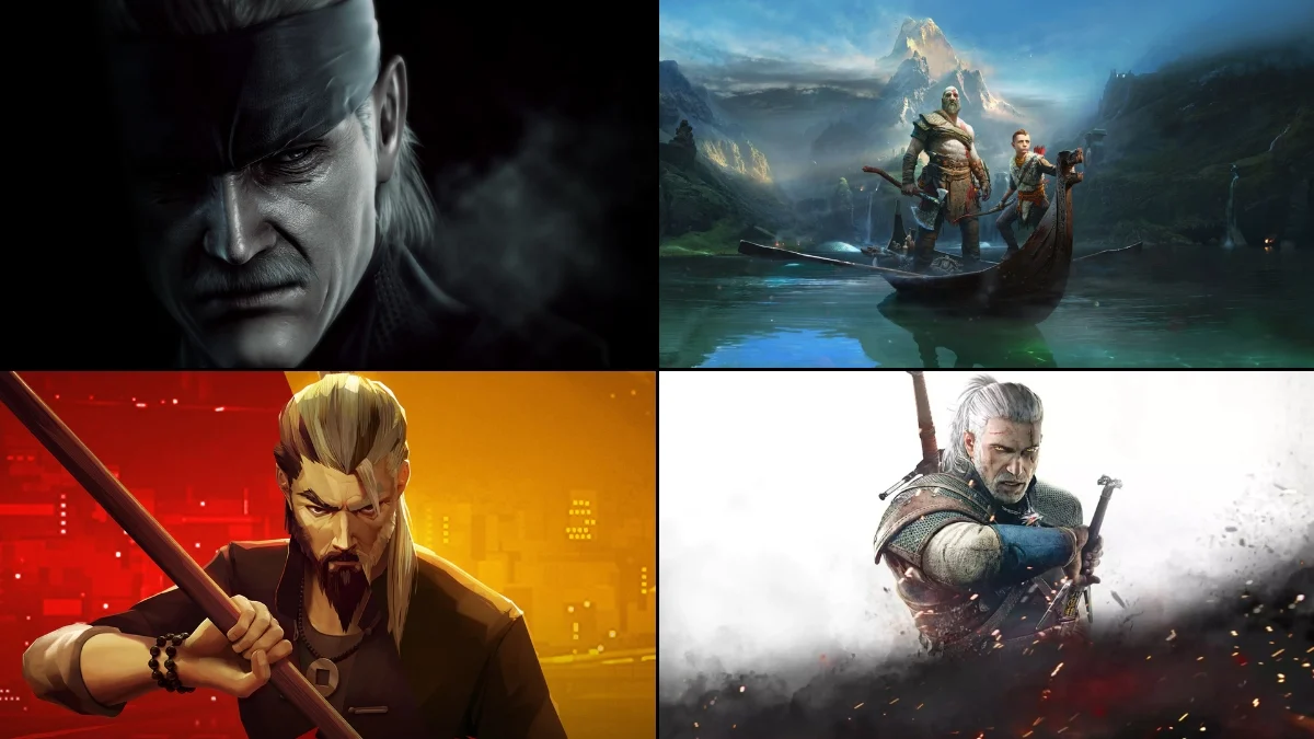 Video games that featured older protagonists in leading roles