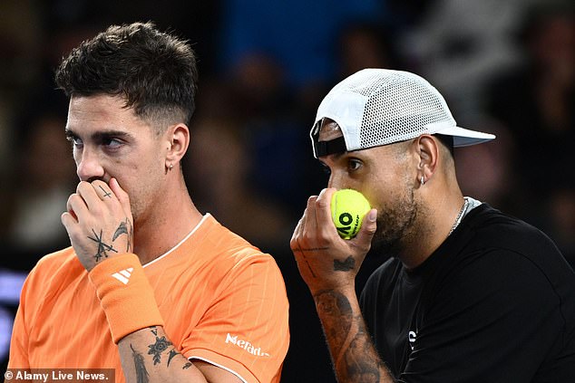 Nick Kyrgios smashes his racket and hits out at rowdy fans during ...