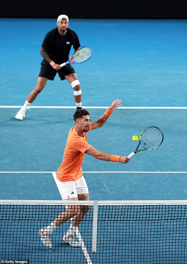 Nick Kyrgios smashes his racket and hits out at rowdy fans during ...