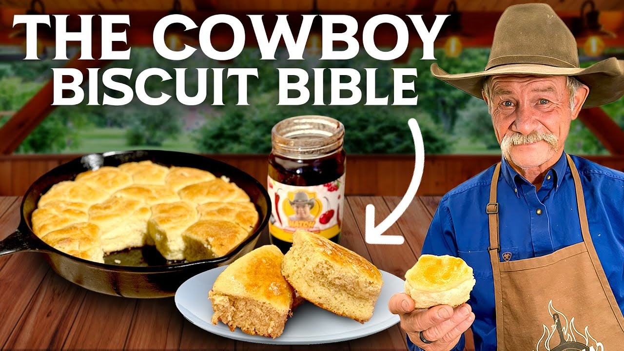 Four biscuits baked using 
