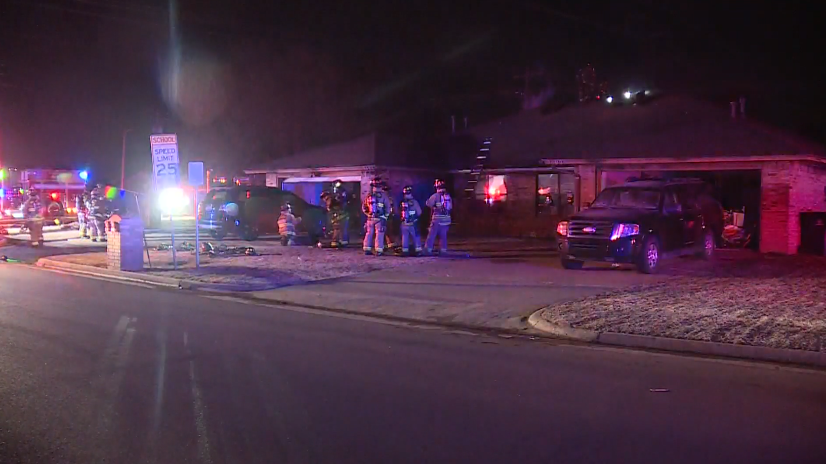 2 people taken to hospital after duplex catches fire in northwest ...