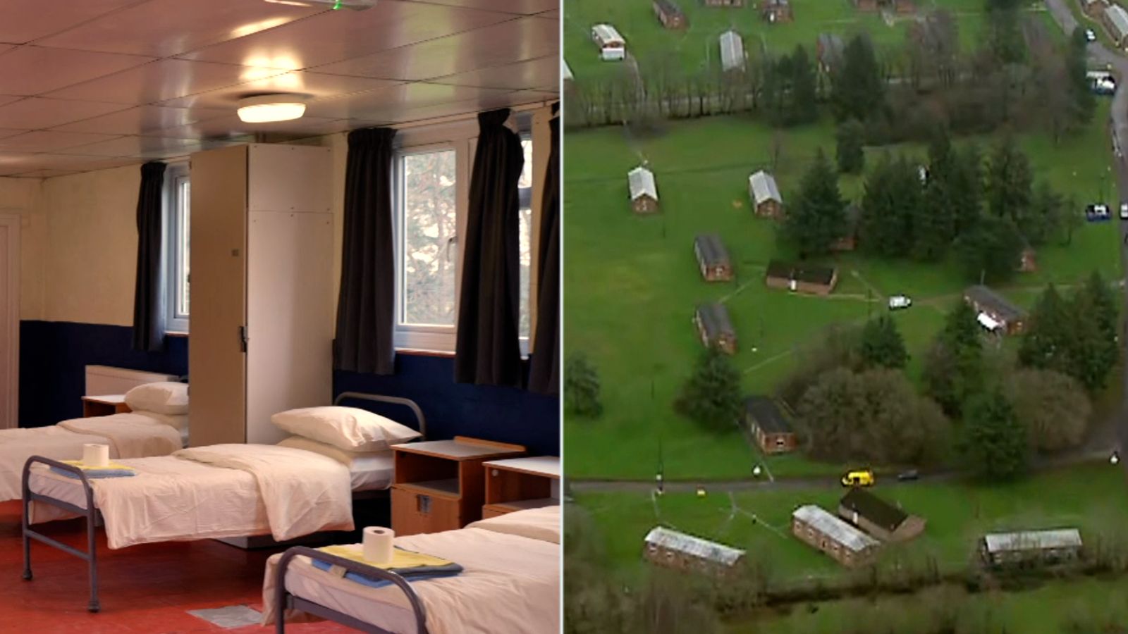 Inside the new accommodation for asylum seekers