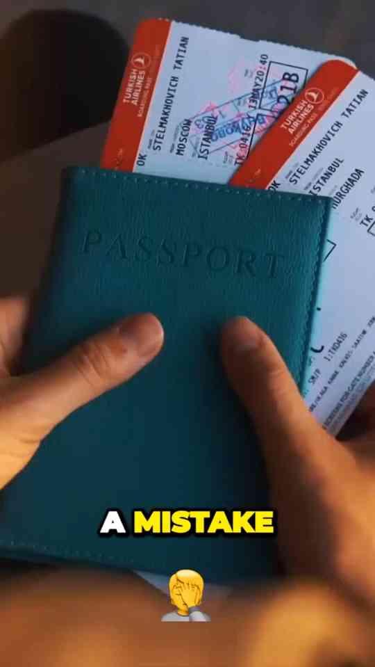 Boarding pass tip don't fly without both of these