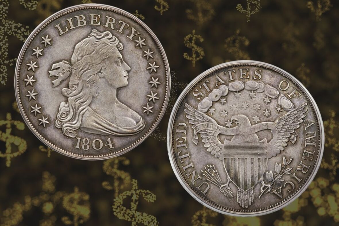 Rare 1804 Draped Bust dollar sells for $3.5 million at Heritage Auction