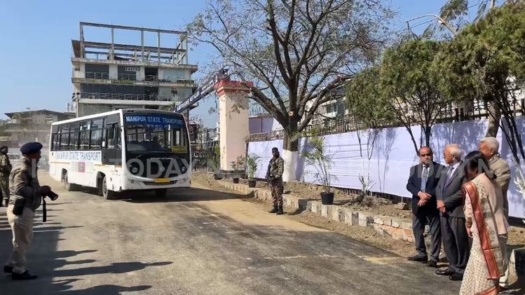 ISBT recommissioned in Manipur after years, governor flags off bus ...