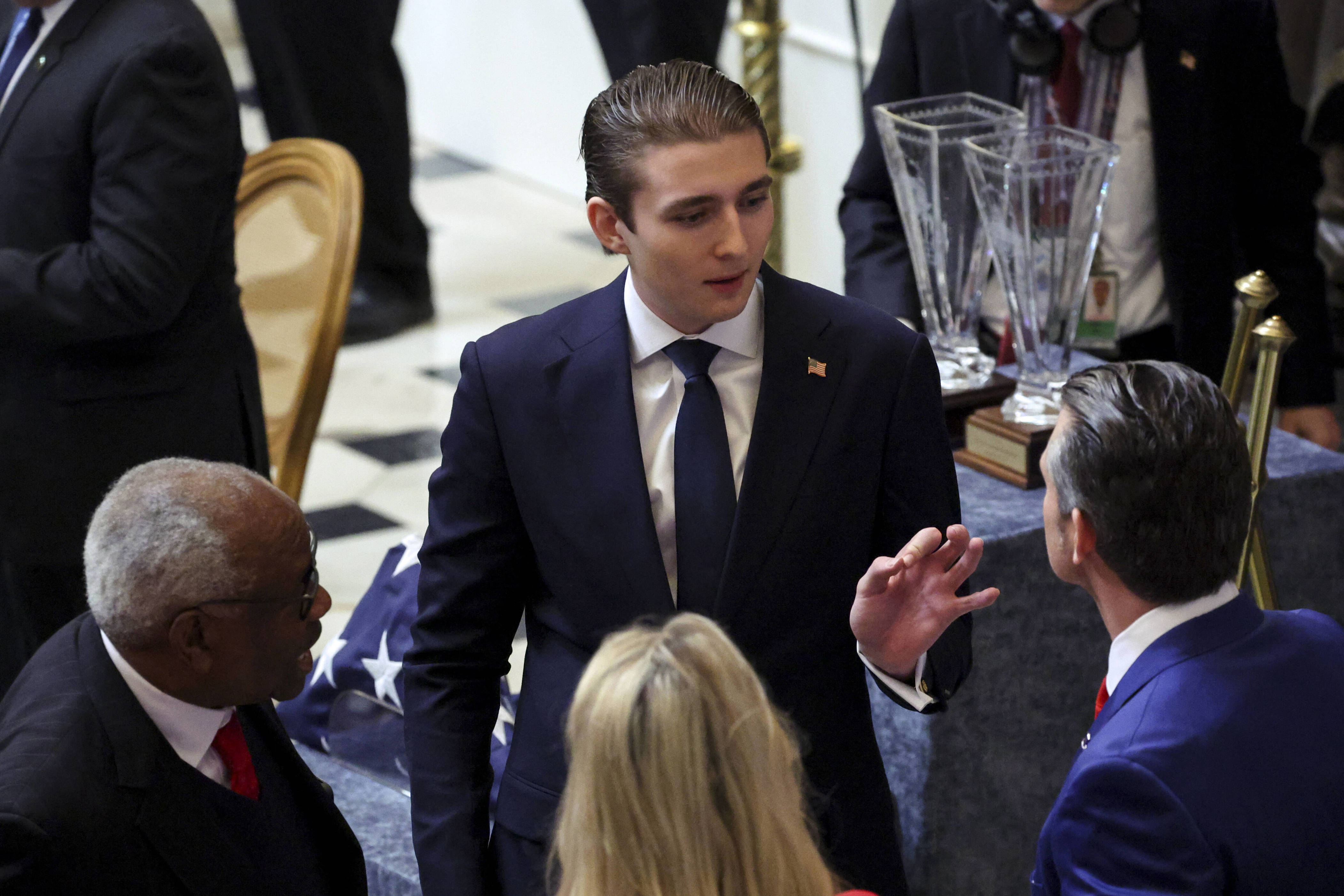 “She’s getting beaten up”: Barron Trump reportedly saved female friend’s life by calling 999 as woman was being attacked in London<br><br>