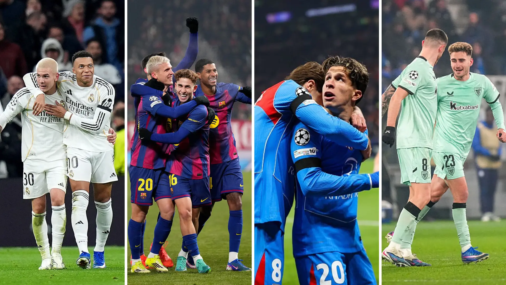 Las cuentas para los octavos o playoffs de la Champions: qué necesitan ...