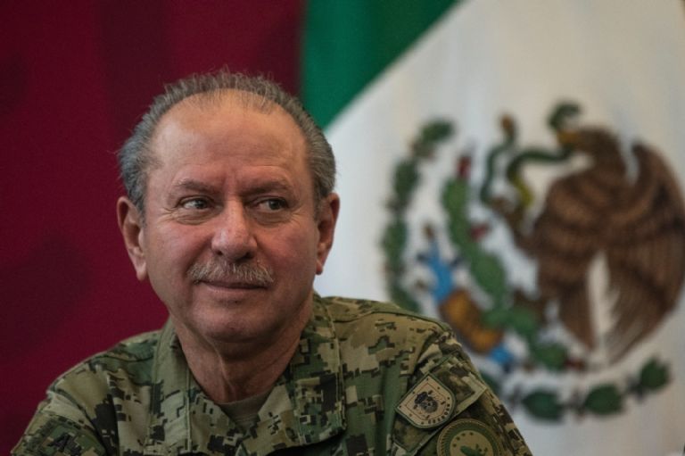 Rafael Ojeda, exsecretario de Marina y tío de los marinos Farías Laguna. Foto: Octavio Gómez.