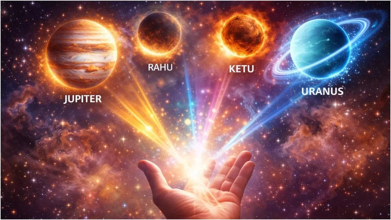 These planets are said to bring sudden luck and transformation