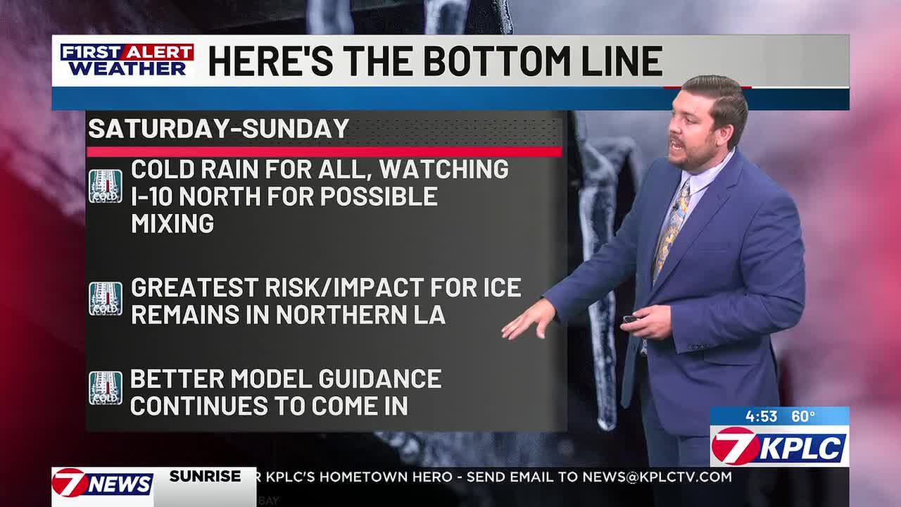 First alert forecast: Areas of fog to start the day, as we watch the ...