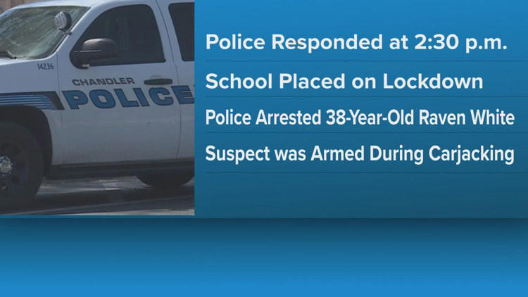 Suspect in custody after reported armed carjacking at Valley high school