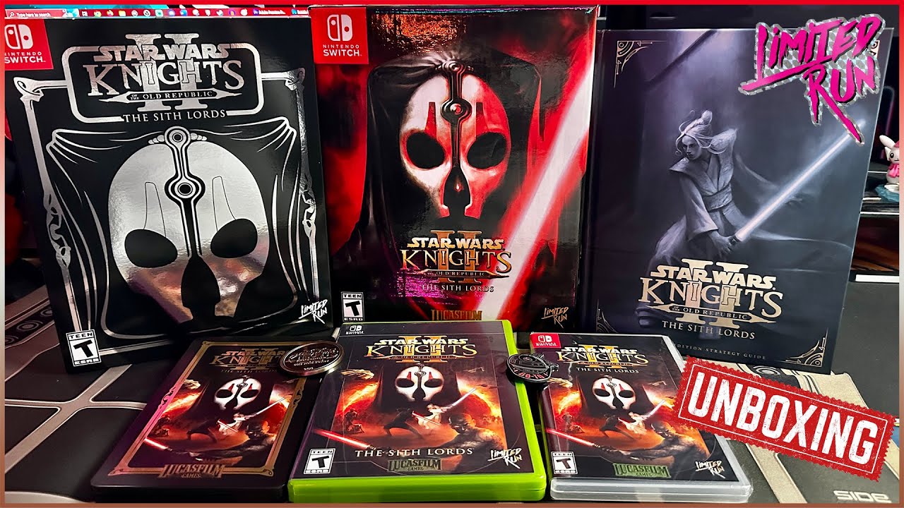 Star Wars: Knights of the Old Republic II The Sith Lords Master Edition ...