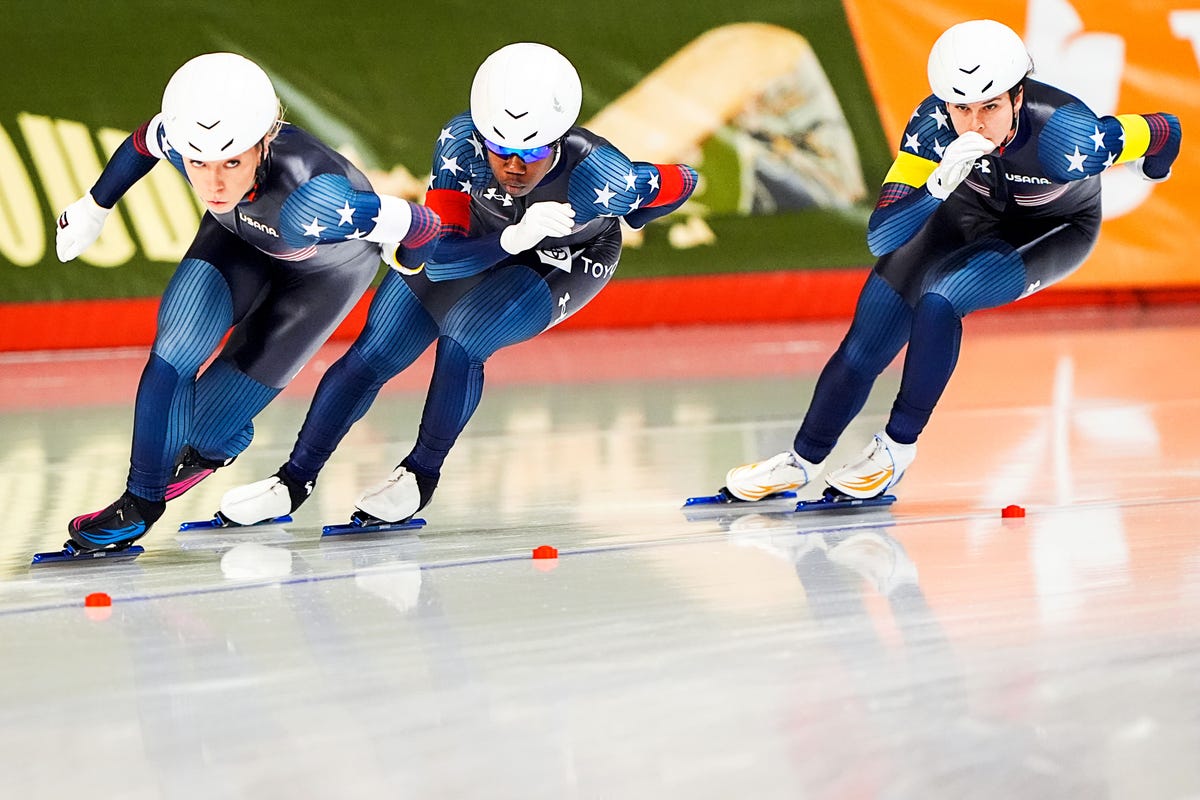 A slip at trials nearly cost Erin Jackson her shot at gold. Her ...
