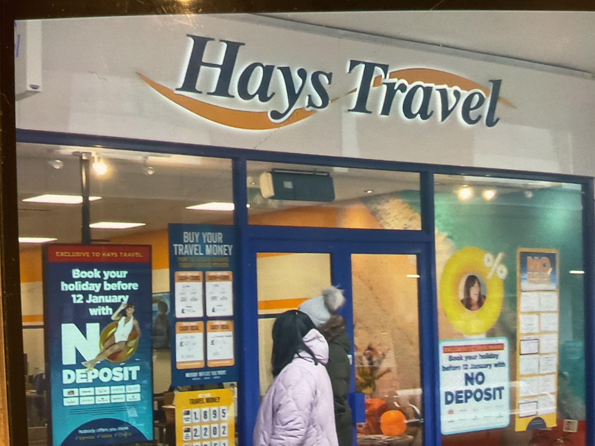 Dunstable family, independent businesses: Hays Travel