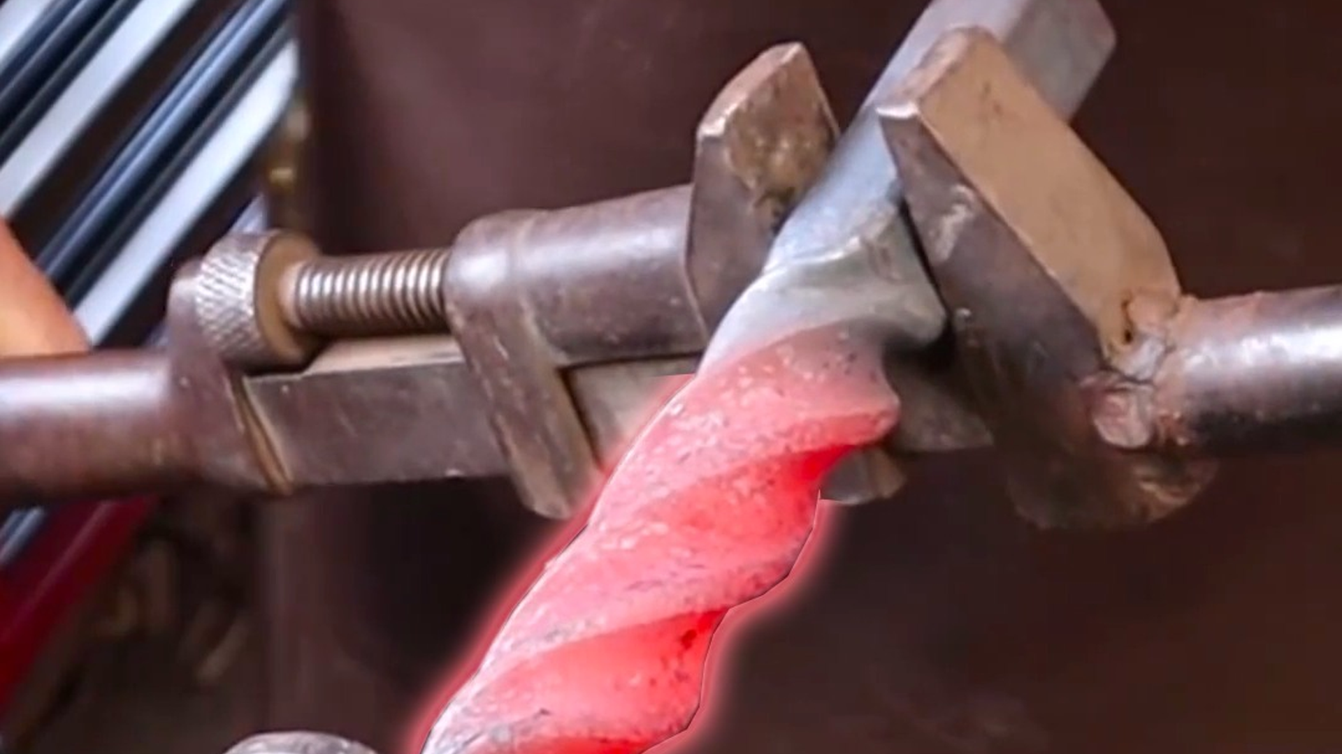 The best way to forge square tubing