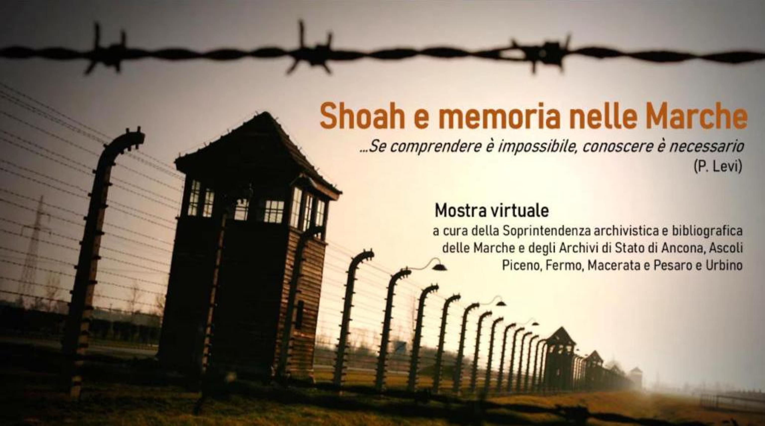 Shoah e memoria nelle Marche, mostra virtuale con i documenti d'archivio