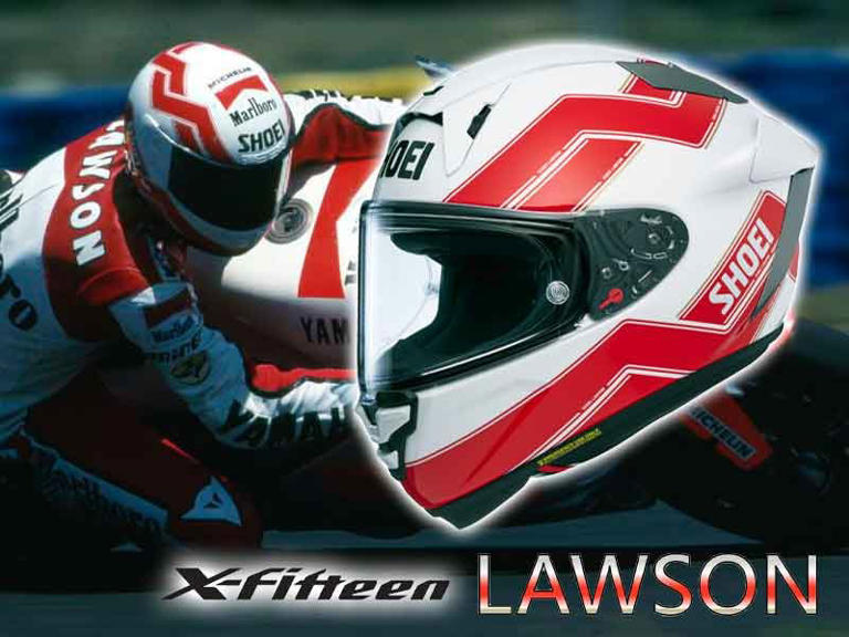 ショウエイからエディ・ローソン仕様の新グラフィックモデル「X