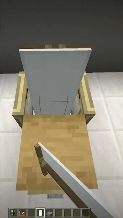 Vanilla Minecraft furniture: easy printer designs