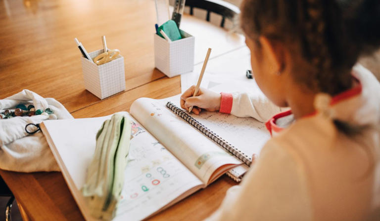 How much time should my child be spending on homework in primary school?