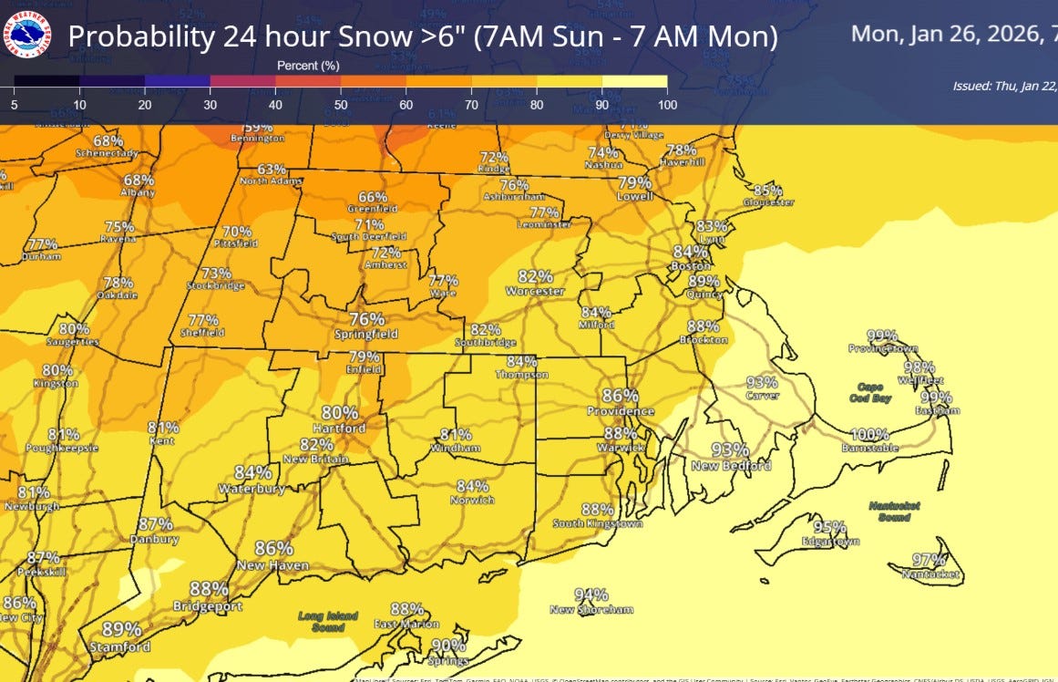 Latest forecast: 6 to 12 inches of snow likely in central Mass. this ...