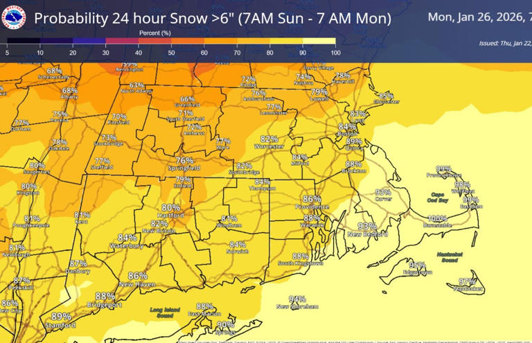 Latest forecast: 6 to 12 inches of snow likely in central Mass. this ...
