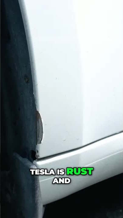 Rusting Tesla Model 3 after only 3 years?