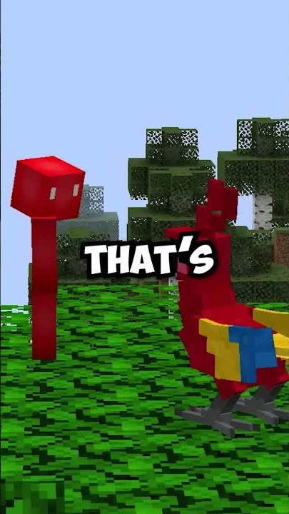 Mega parrot mod makes Minecraft parrots useful!