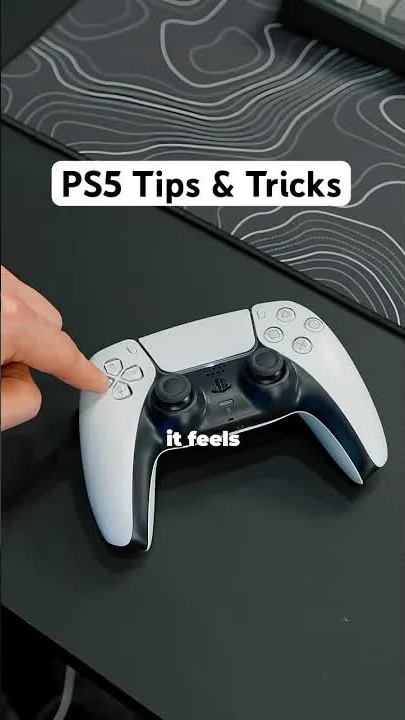 PS5 controller hidden features you need to know!