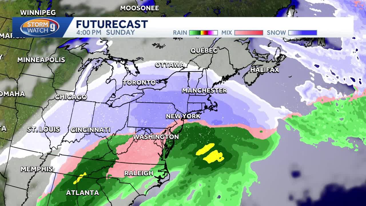 Video: Tracking heavy snow this weekend in New Hampshire