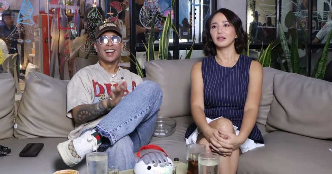 Katrina Halili reacts to edited wedding photos featuring her, Kris Lawrence