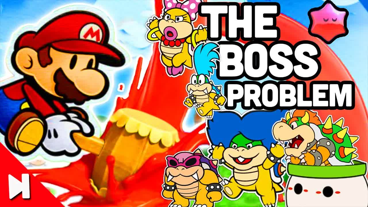 Did Color Splash's bosses have to be bad? (Paper Mario) | Boss battle ...