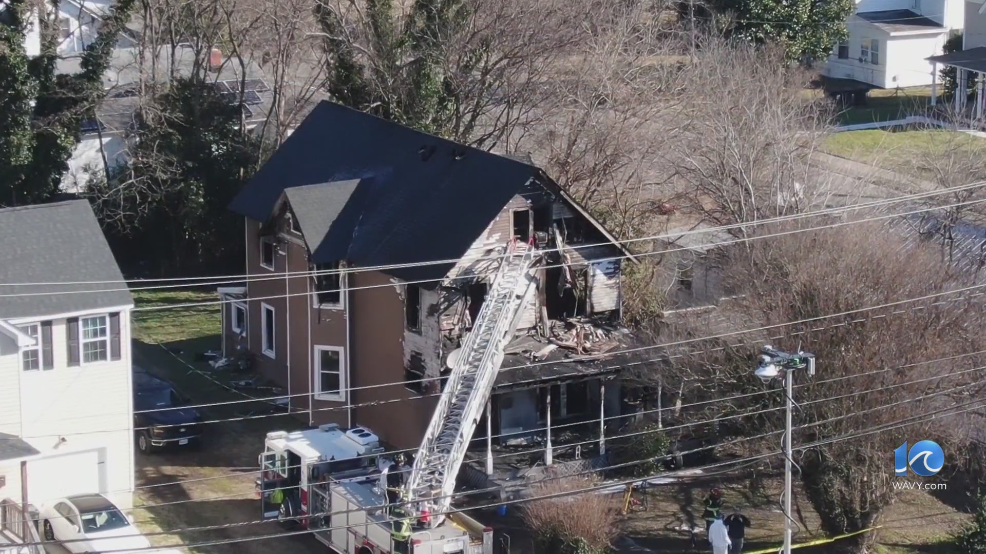 2 dead, 4 injured in multi-alarm Hampton fire