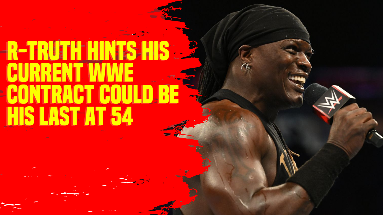 R-Truth hints his current WWE contract could be his last at 54 #RTruth ...