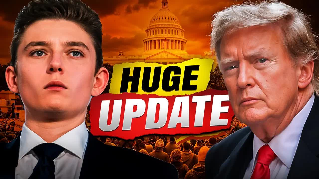 Breaking: Barron Trump just dropped a major bombshell!