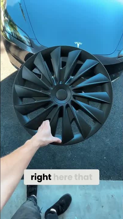 Tesla Model 3 curb rash solution - wheel covers