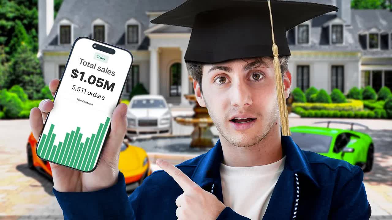 Meet the dropout making $500K / month | Jacob Levinrad
