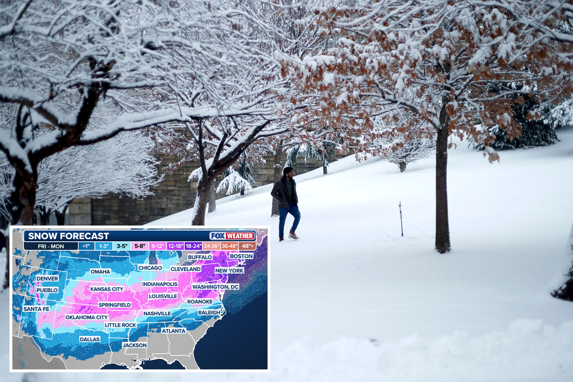 NYC region set to be pummeled with most snow in decades as monster ...