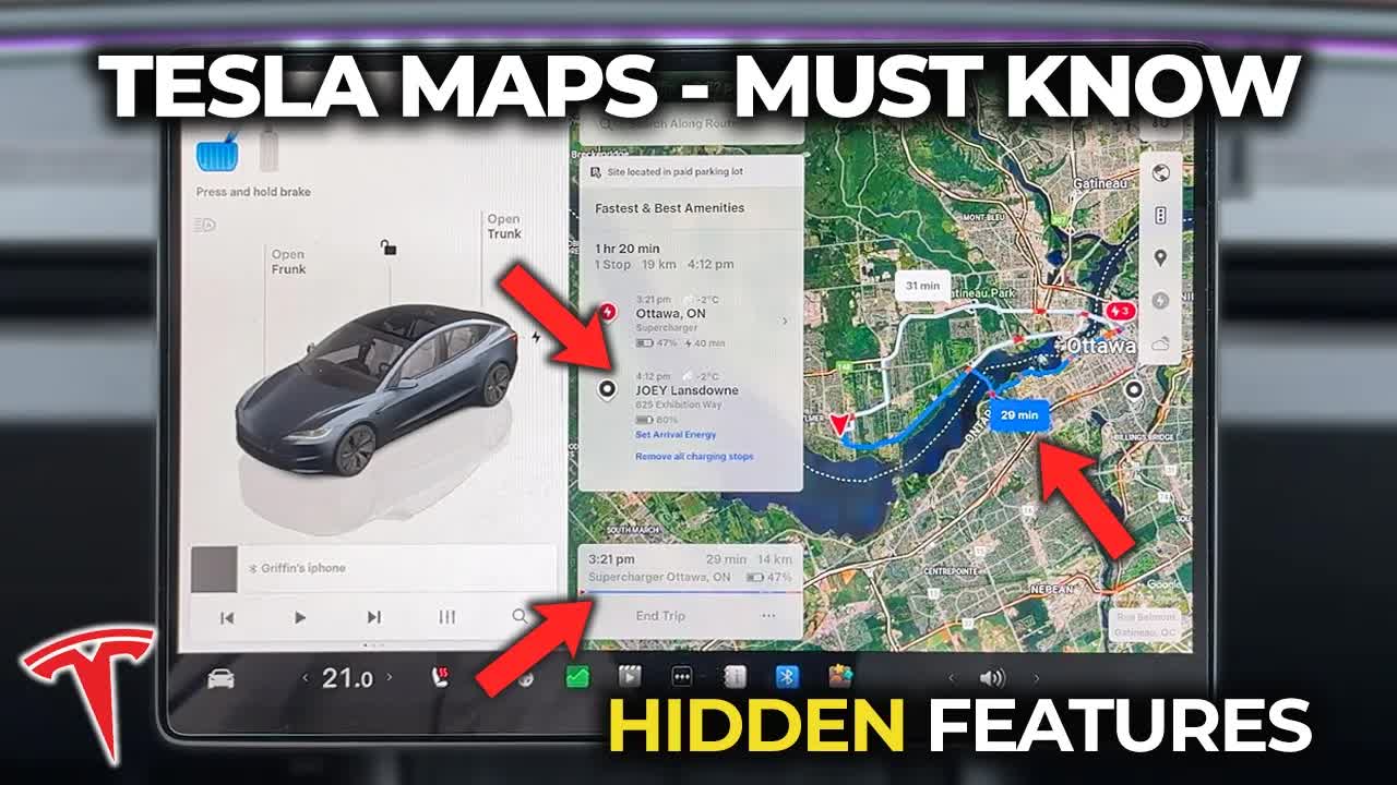 Tesla navigation - The ultimate guide to mastering Tesla maps