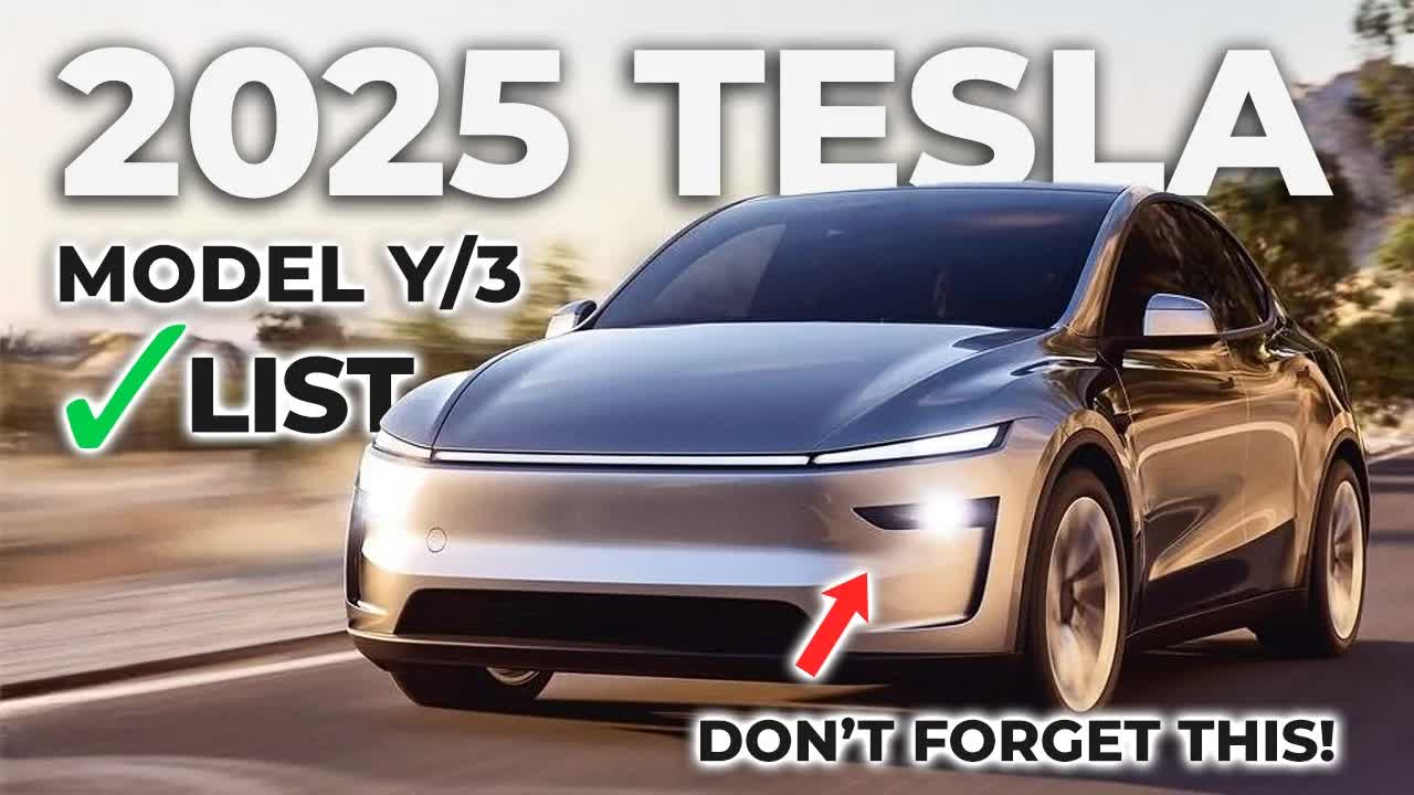 Tesla delivery day checklist: New Model 3 & Y