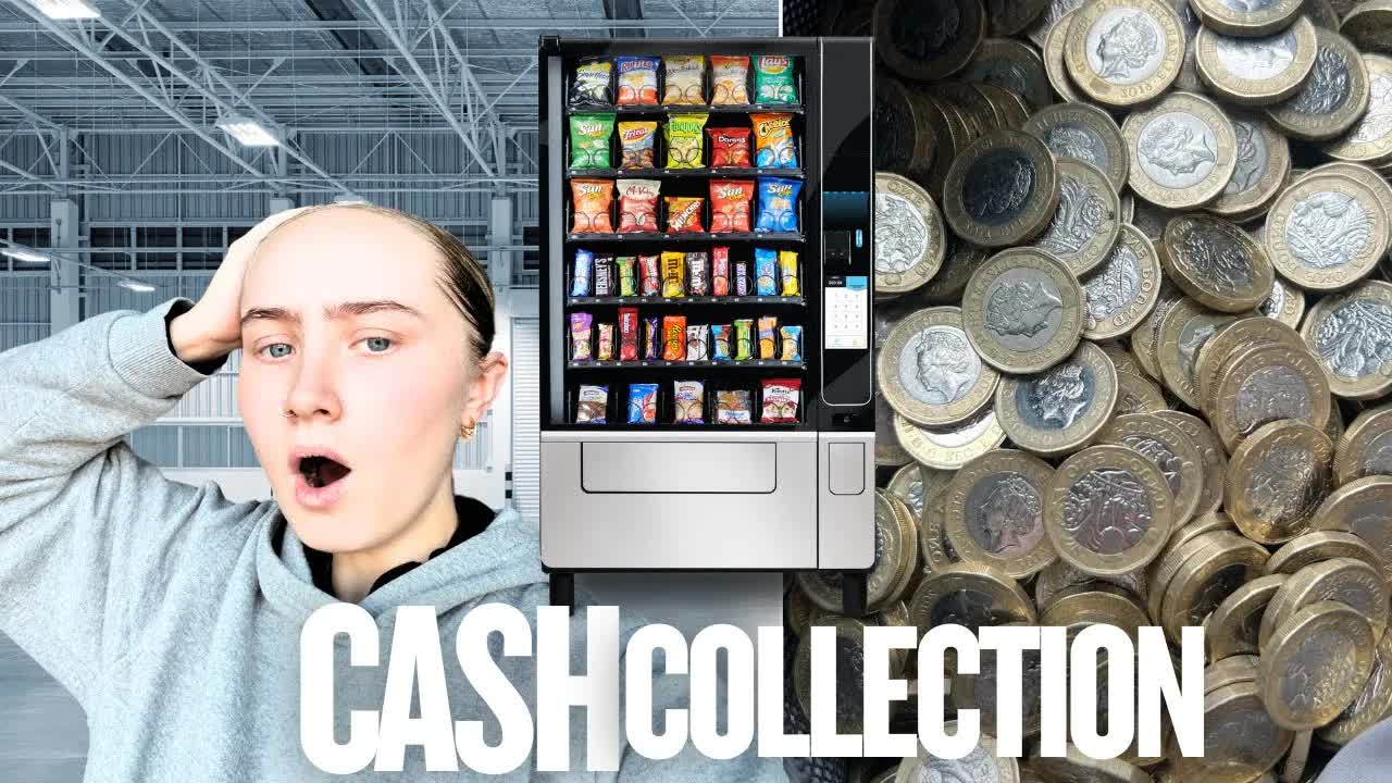 Vending machine cash collection - UK edition