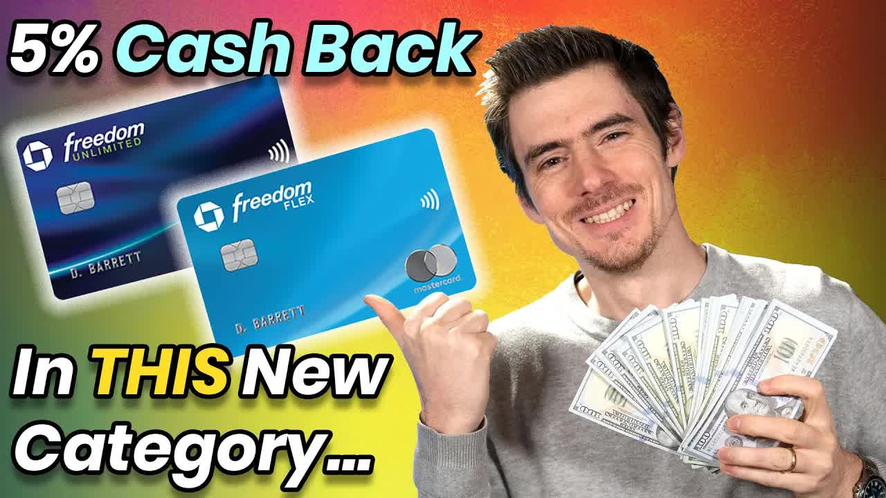 Chase Freedom cards offer 5% cash back on gas!