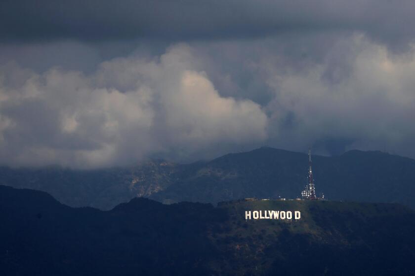 Rain in the forecast for Los Angeles. Here