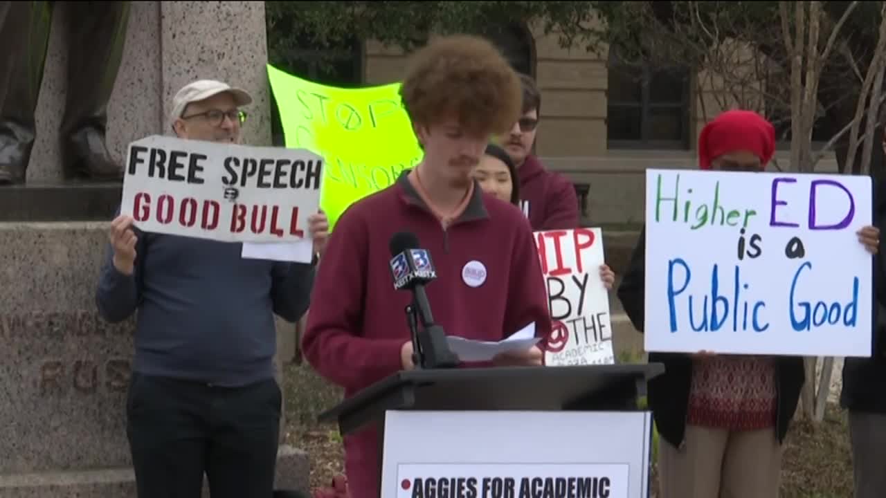 Texas A&M groups, students hold media conference Thursday over ...