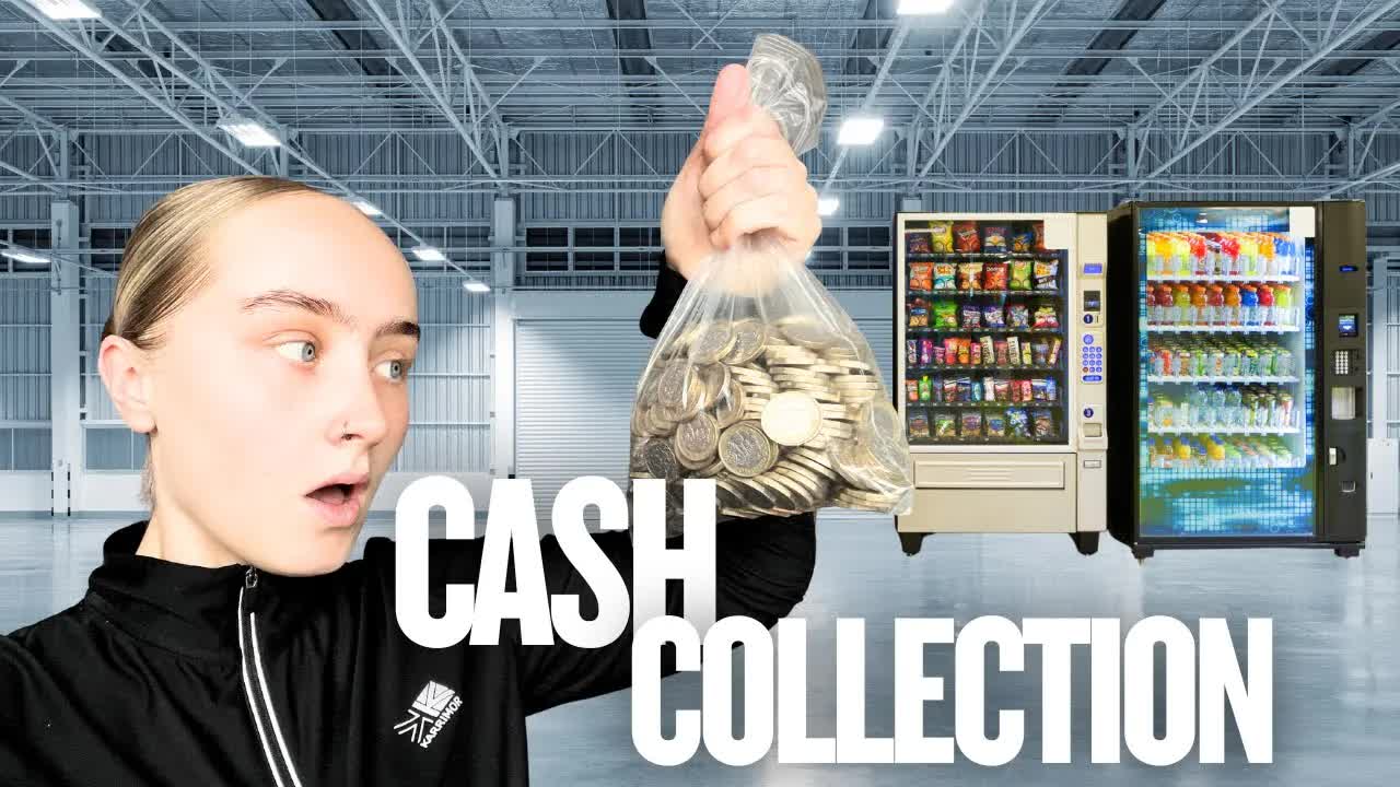 Vending machine cash collection - UK edition